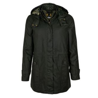 Barbour Cannich Wax Jacket - Dames - Parka Jassen - Zwart - XS - Jassen