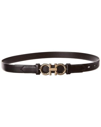 Ferragamo Ferragamo Gancini Sized Leather Belt