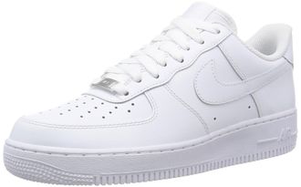 Nike Mens Air Force 1 07 Basketball Shoe, White, 5.5 UK