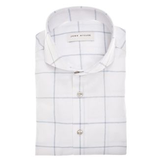 John Miller Overhemd Tailored Fit N - Heren - Zakelijke Overhemden - Wit - 3XL - Katoen - Overhemden