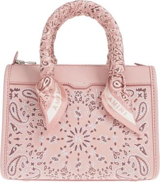 Amiri Borsa tote con stampa paisley - Rosa
