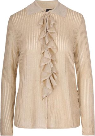 Liu Jo Dames, Blouses & Shirts, Geel, Maat: M Viscose