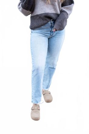 Daze Womens High Rise High Key Jeans In Blue