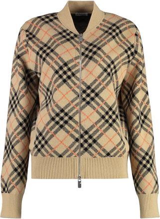 Burberry Truien - Dames - Cashmere truien - Beige - S - Truien & Vesten
