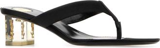 Saint Laurent Frida Mule Heel - Black