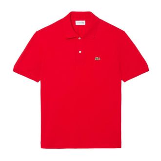 Lacoste Polo Shirts, male, Red, Size: 2XL Classic Fit L.12.12 Light Polo Shirt
