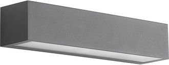 Arcchio Arcchio L&aacute;mpara De Pared Exterior lengo En Gris Aluminio