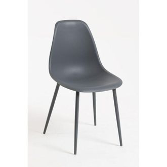 Regalos Miguel Packs Sillas Comedor - Pack 2 Sillas Mykle Total - Gris Oscuro