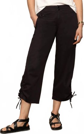 Sanctuary Utility Capris Pant In Black