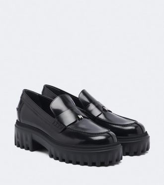 Hogan H700 leather loafers