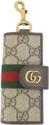 Gucci Vintage, unisex, Beige, ONE Size, Pre-owned Vintage Keycase