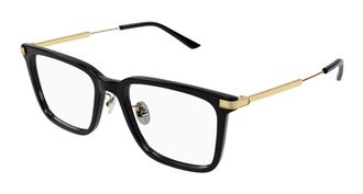 Cartier Demo Square Mens Eyeglasses CT0384O 003 54