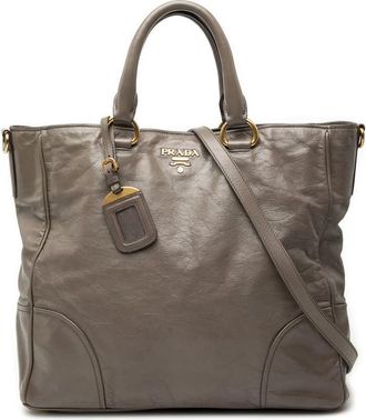 Prada Pre-owned Prada Vitello Shine Satchel Ladies ZQS3BEO09RR8X32X