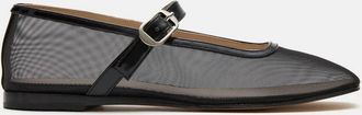 Le Monde Beryl Womens Mesh Mary Jane Shoes In Black