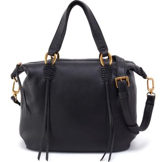 Hobo Harley Leather Satchel in Black at Nordstrom