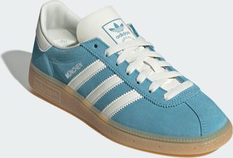 adidas Originals ADIDAS Originals Womens Muenchen Shoes - Blue Leather - Size UK 7.5