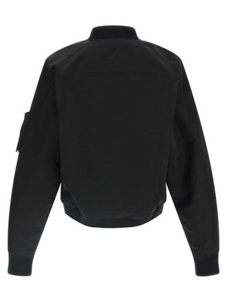Thom Krom Recycled Technical Fabric Bomber Jacket - Black