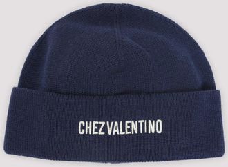 Valentino Garavani Cappello Valentino Garavani In Cotone E Lana