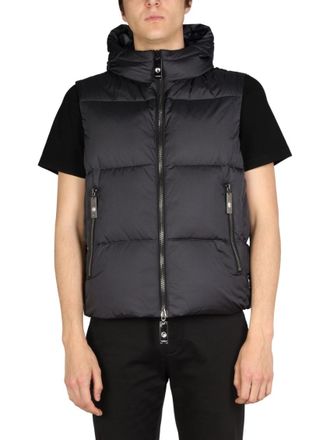 Tatras Black Hood Vest Jacket