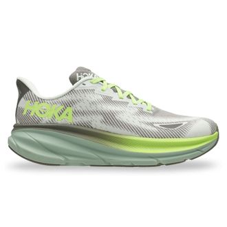 Hoka One One Hoka Clifton 9 GTX Textile Synthetic Mens Running Trainers - Slate Aloe Vera - Size:UK 10.5