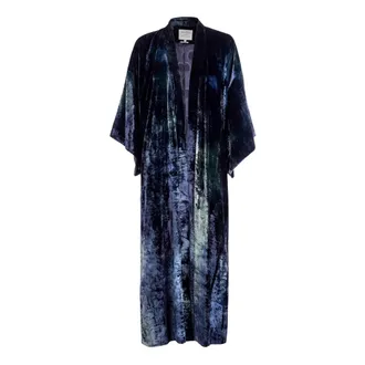 Alessia Santi Kimono - - Blouses & Shirts - Donna - Blu - XS