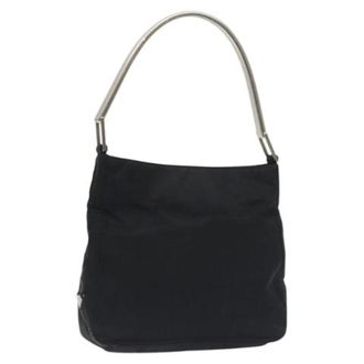 Prada Pre-owned Nylon prada-bags - Dames - Pre-owned - Zwart - Maat: ONE Size Nylon
