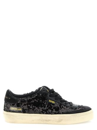Golden Goose Black Lace Up Sneakers