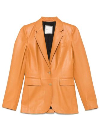 Tagliatore Dharma - Papyrus-Effect Jacket from $359.00 - on