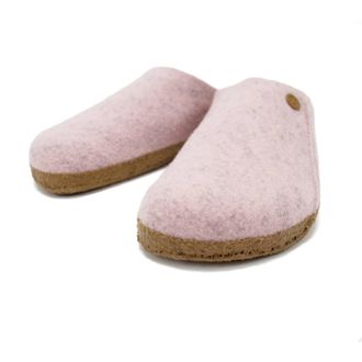 Birkenstock Womens Zermatt Rivet Shearling Comfort Clogs In Light Rose