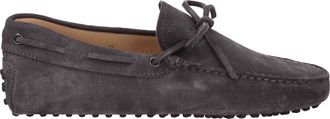 Tod's Tods Mocassini Uomo Camoscio Grigio