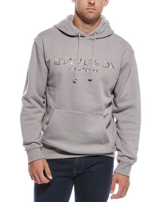Scotch & Soda Fleece Graphic Hoodie