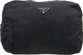 Prada Black Nylon Pouch (Pre-Owned)