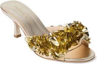 Jack Rogers Crown Slide Sandal in Gold at Nordstrom, Size 6.5