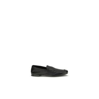 Prada Loafers, male, Black, Size: 7 1/2 US Bos Taurus Slip-On Loafers