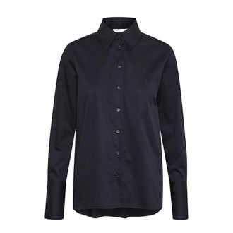Inwear Classic Marine Blue Shirt - female - InWear - Shirts - Blue - XS - Blouses & Shirts
