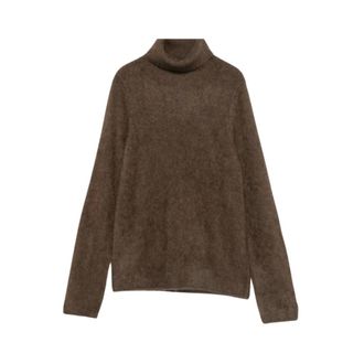 P.A.R.O.S.H. Jersey de cuello alto de yak - Knitwear - Mujer - Marr&oacute;n - S