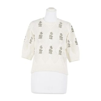 Twinset Dames, Truien, Wit, Maat: M