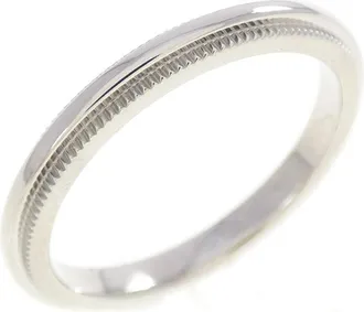 Tiffany & Co. Platinum Platinum 950 Band Ring (Pre-Owned)