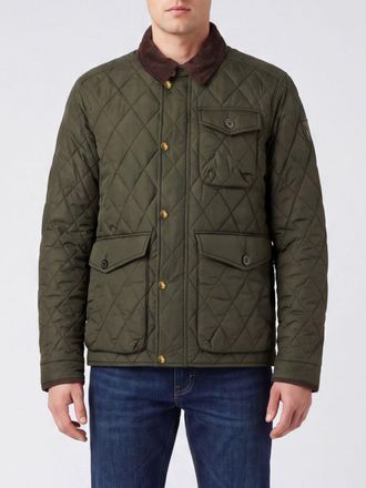 Polo Ralph Lauren Giacca trapuntata in nylon con colletto in velluto a coste