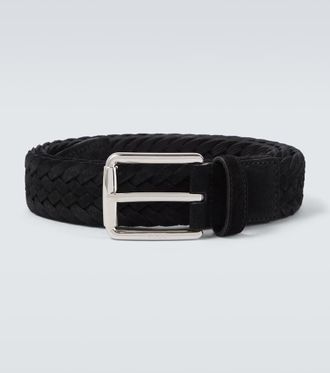 Tod's Braided suede belt