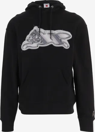 Icecream Mens Cotton Hoodie Black Sweatshirts Sweater