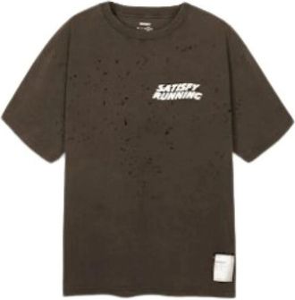 SATISFY MothTech T-Shirt - - Sport - Uomo - Marrone - L