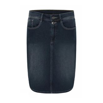 C.Ro Blue Denim Skirt - female - C.Ro - Denim Skirts - Blue - XL - Skirts