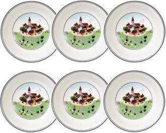 Villeroy & Boch Design Naif Fruit Dish Set of 6 in None at Nordstrom