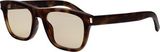 Saint Laurent Womens Sunglasses Sl819 Havana Brown Acetate