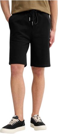 Iceberg Casual Shorts - Heren - Korte Broeken - Zwart - S - Katoen - Korte Broeken