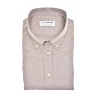 John Miller Hombre, Camisas, Marr&oacute;n, Talla: 3XL