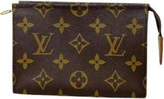 Louis Vuitton Pre-owned Clutches, female, Brown, Size: ONE SIZE Pre-owned Pouch