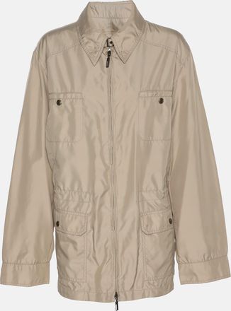 Elena Miro Sport By Elena Miro Beige Nylon Jacket