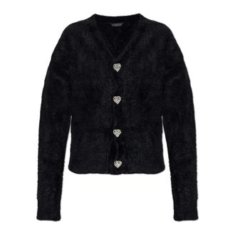 Balenciaga Cardigans, female, Black, Size: M Cardigan